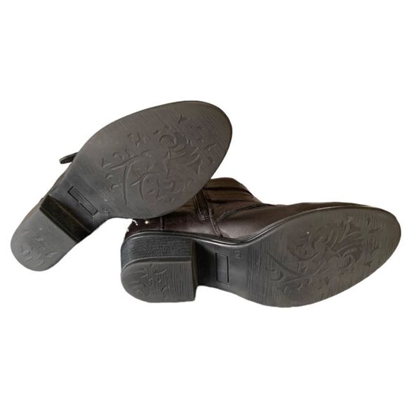 Eric Michael Buckle Booties Size 36 - Picture 6 of 8